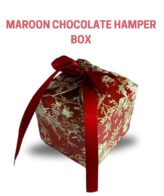 Maroon Chocolate Hamper Box