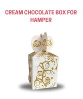 Cream Chocolate Box for Hamper