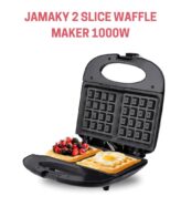 CAKE DECOR™ Jamaky 1000W Non-Stick Waffle Maker Iron
