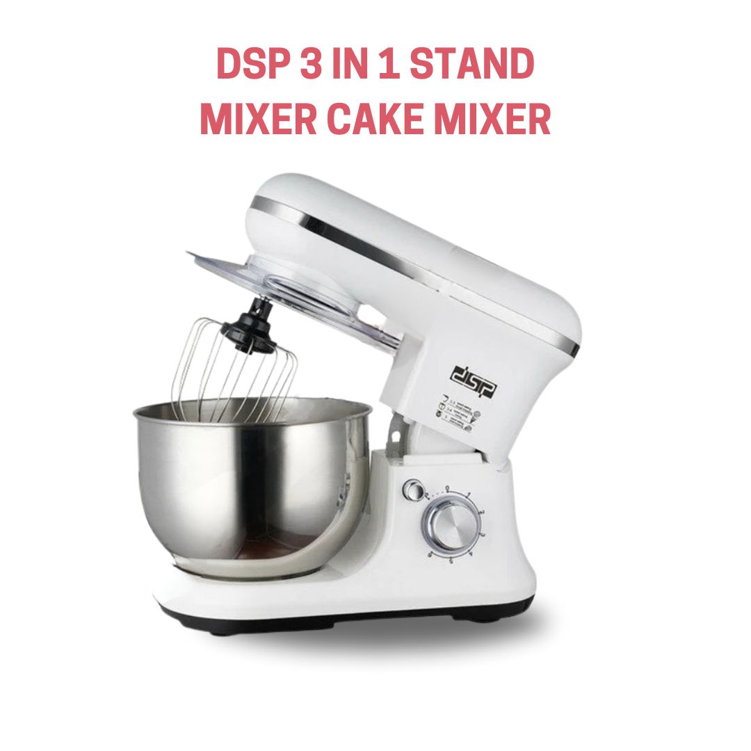 DSP 3 in 1 Stand Mixer Cake Mixer 5.5 litre 1200 watt