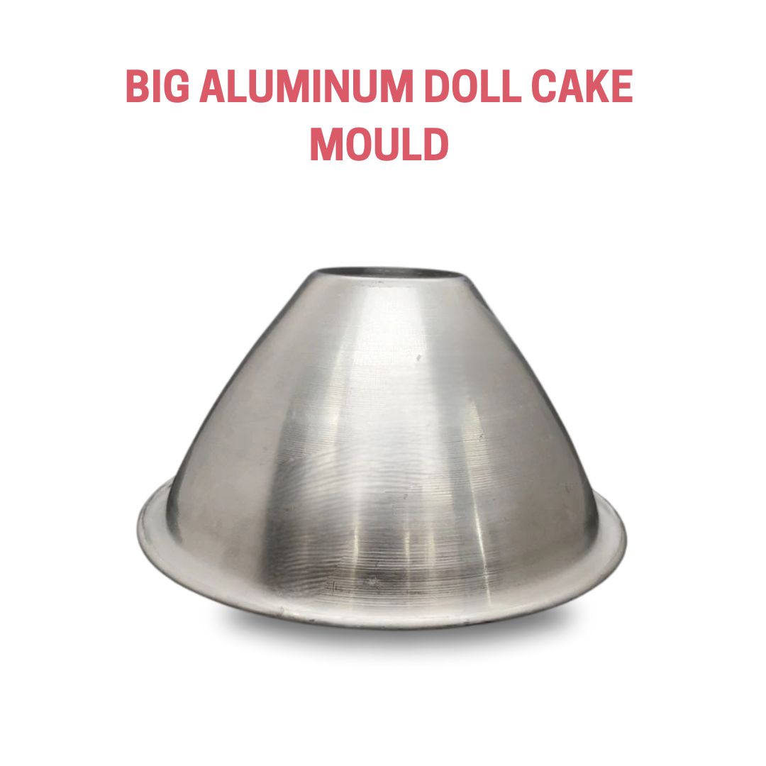 CAKE DECOR™ Big Aluminum Doll Cake Mould