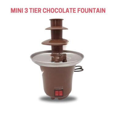 CAKE DECOR™ Mini 3 Tier Chocolate Fountain Machine
