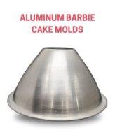 Cake Decor™ Aluminum Barbie Cake Molds