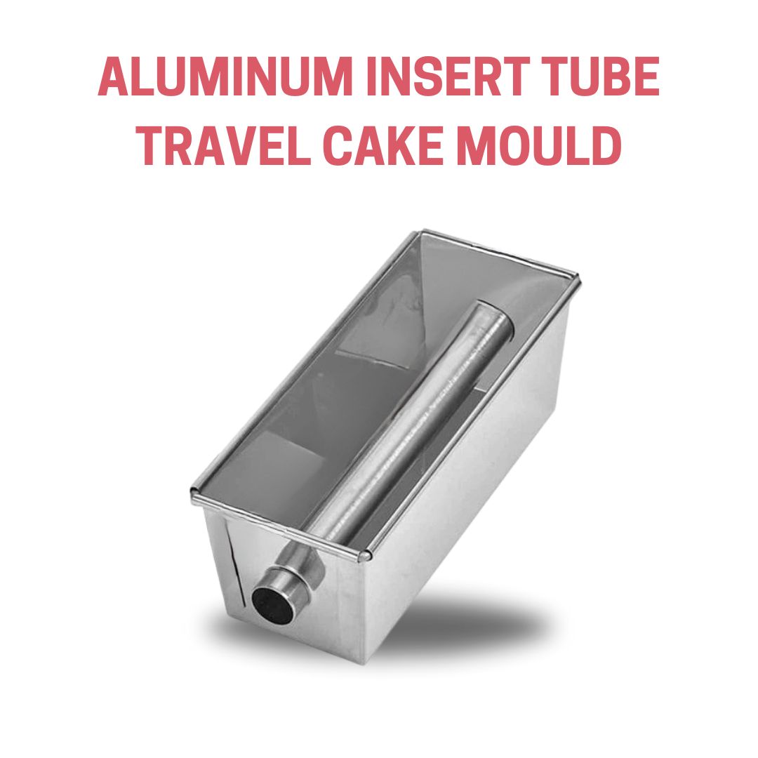 CAKE DECOR™ Aluminum Insert Tube Travel Cake Molds