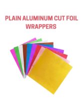 CAKE DECOR™ Plain Aluminum Cut Foil Wrappers