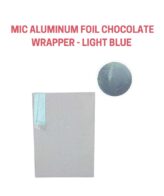 CAKE DECOR™ MIC Aluminum Foil Chocolate Wrapper - Light Blue