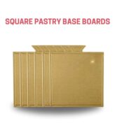 CAKE DECOR™ Square Pastry Base Boards - Gold