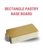 Cake Decor Rectangle Pastry Base Boards - Gold