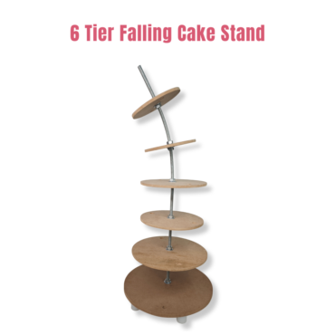 6 Tier Falling Anti Gravity Cake Stand | Cake Stand | Display Stand