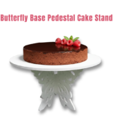 Butterfly Base Pedestal Cake Stand Set | 1 Piece Pack |