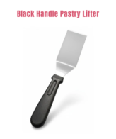 CAKE DECOR™ 1 Piece Stainless Steel Black Handle Pastry Lifter | Cake Serving Tool | SBAC-CK-F1865Y