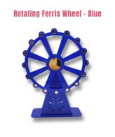 CAKE DECOR™ Blue Rotating Ferris Wheel Table Decorator Prop | SB-FW-Blue | 1 Piece |