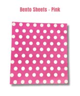 Printed Parchment Papers | Bento Sheets | Pink Polka Dots - 100 Sheets